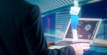 Layar Hologram Gaming