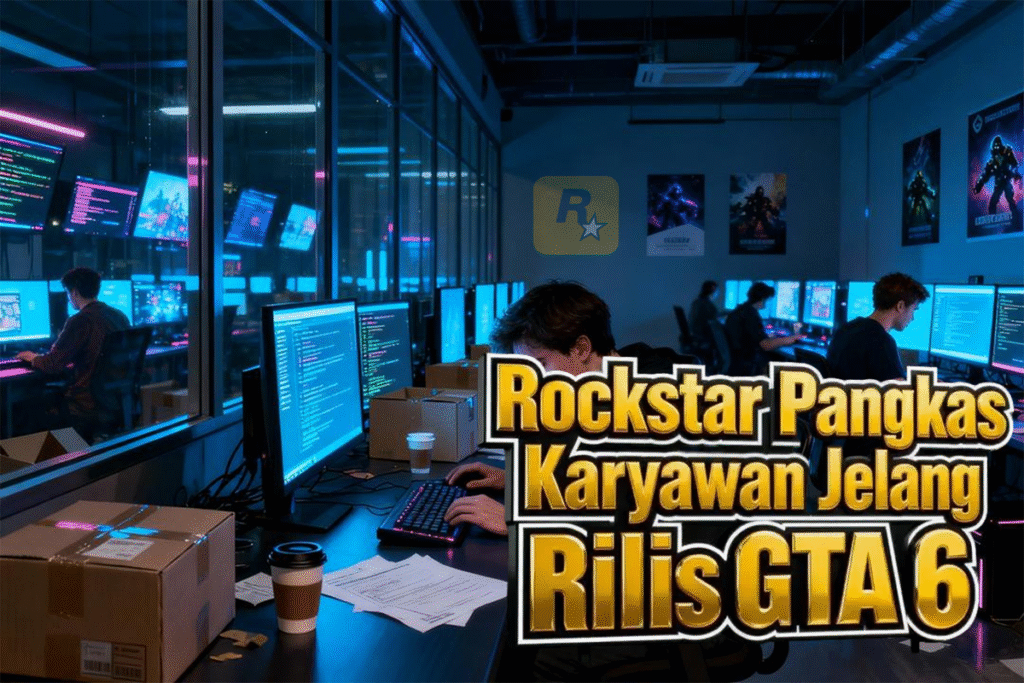 Rockstar Games Dilaporkan Pangkas Karyawan Jelang Rilis GTA 6